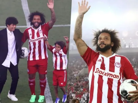 20 mil hinchas reciben a lo crack a Marcelo en Olympiacos