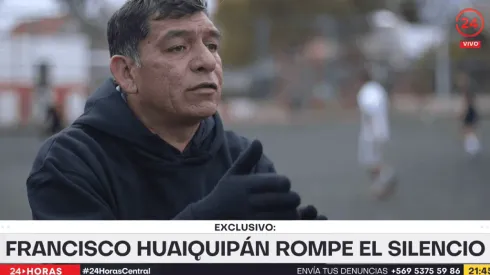 Francisco Huaiquipán dio su primera entrevista tras su caso judicial.