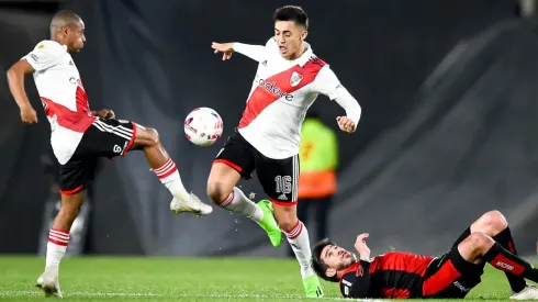 Pablo Solari suma opciones de jugar el Superclásico contra Boca Juniors.