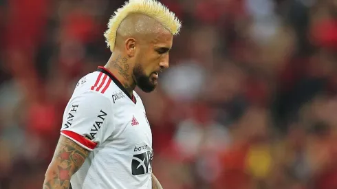 Arturo Vidal fue titular, pero no pudo hacer nada para ayudar a Flamengo a llevarse la victoria.
