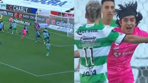 ¡Héroe! Arquero de Santos Laguna rescata empate con gol de cabeza al 99'