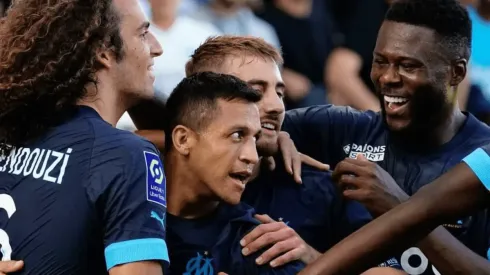 Matteo Guendouzi asistió dos de los cuatro goles de Alexis Sánchez en el Marsella