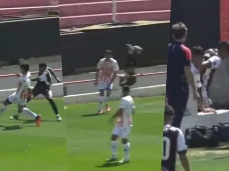 Jugador resulta milagrosamente ileso tras caer a fosa del estadio