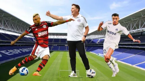 Eduardo Berizzo se reunirá por primera vez con Arturo Vidal y Alexis Sánchez, dos de los máximos símbolos de la Generación Dorada.