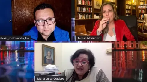 La doctora Cordero en el programa Las Cosas como Son.