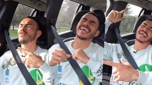 Gabi Suazo la rompe dentro de la cancha, y fuera de ella demuestra que su gran habilidad es el fútbol. ¿El canto? Mmm...