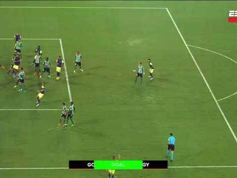 El raro gol que recibe Bravo y que no pudo sacar a tiempo