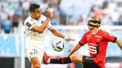 Alexis Sánchez fue titular en el empate del Marsella contra Rennes por la Ligue 1.