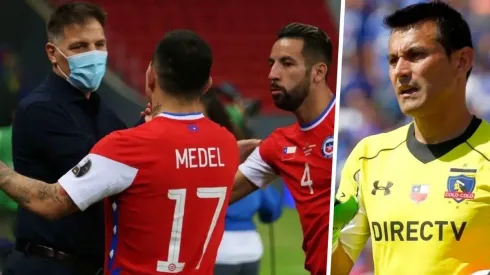 El ex portero de Colo Colo compartió con Berizzo en la selección de Paraguay.