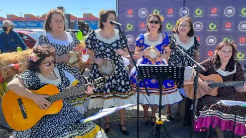 El 18 también se vive en la Vega Monumental de Concepción.