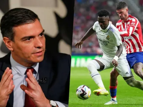 Presidente de España golpea la mesa tras racismo contra Vini Jr.