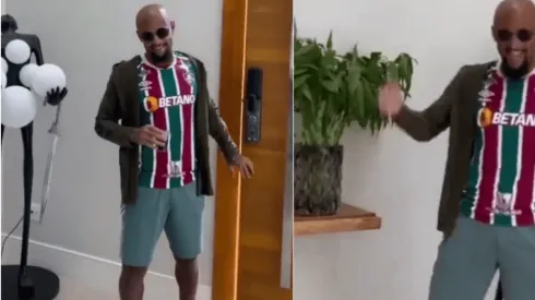 Felipe Melo no se guardó ninguna burla luego del triunfo de Fluminense ante el Flamengo de Vidal y Pulgar.