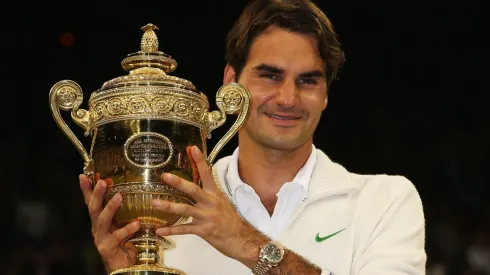 El recuerdo de Federer ganando el torneo de Wimbledon 2012