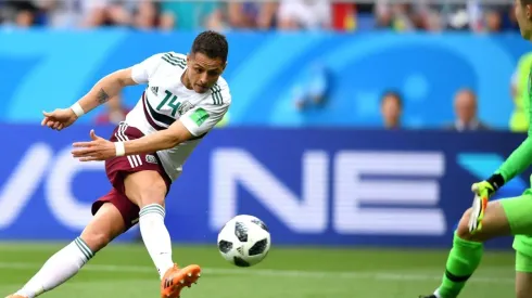 Chicharito Hernández en el Mundial de Rusia 2018