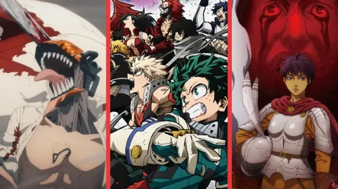 Chainsaw Man, My Hero Academy y Berserk están entre las novedades que tendrá Crunchyroll en octubre.