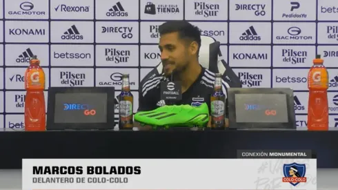 Marcos Bolados se enojó por pregunta sobre el duelo de Colo Colo contra Coquimbo que puede ayudar o perjudicar a la U en su lucha por no descender.