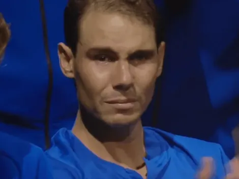 ¡Todos somos Rafa! Nadal llora como niño en el adiós de Federer
