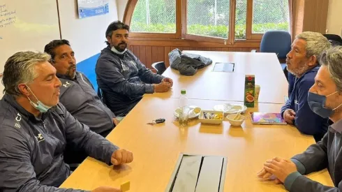 Mario Lepe, uno de los históricos de la UC que forma parte del sindicato de trabajadores de Cruzados SADP.