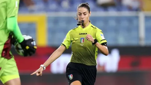 Maria Sole Ferrieri Caputi será la primera mujer en arbitrar en la Serie A masculina de Italia.