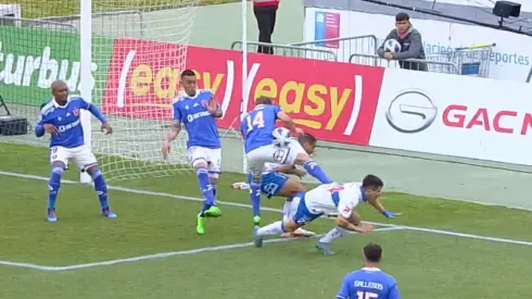 El momento de la supuesta mano de Felipe Seymour