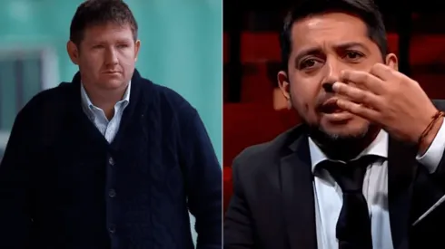 Rodrigo Herrera le apuntó a Victoriano Cerda en Redgol en La Clave.