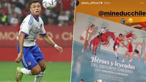Alexis Sánchez se manifestó a través de sus redes sociales.