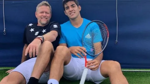 Gago volvió con el "Gringo" Schneiter y su estreno será durísimo: Garin debe enfrentar a Djokovic en el ATP de Astana.