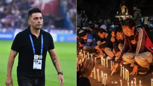 Javier Roca, el DT del Arema FC de Indonesia, fue testigo de la tragedia que terminó con 174 personas fallecidas.
