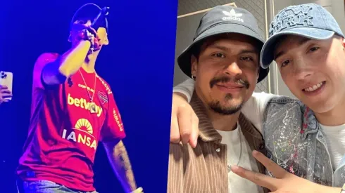 Pato Rubio y Pailita se encontraron en el Ñuble en un concierto memorable para los fanáticos