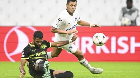 Alexis Sánchez anotó un gol, generó otro y jugó los 90 minutos en la goleada del Marsella en la Champions League