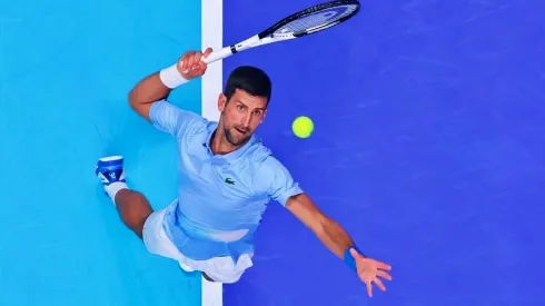 Novak Djokovic derrotó cómodamente a Cristian Garin en primera ronda de Astana