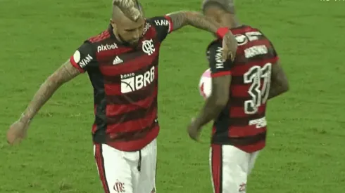 Vidal era el designado para los penales, pero cedió su tiro a Marinho