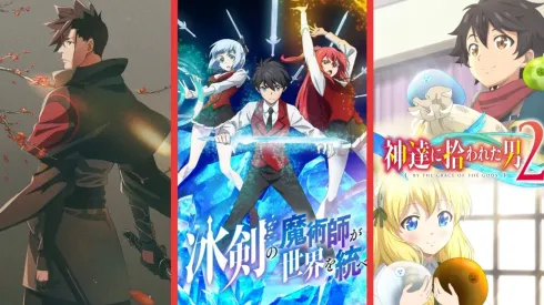 Algunos de los animé que debutarán próximamente en Crunchyroll.