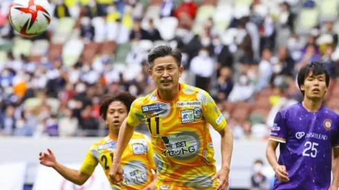 Miura jugando con 55 años