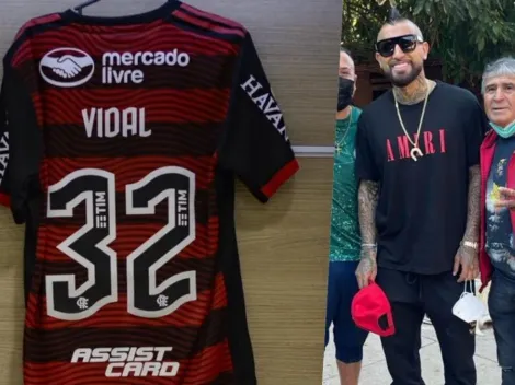 Vidal dedica mensaje a su papá: "Faltará tu mensaje de buena suerte"