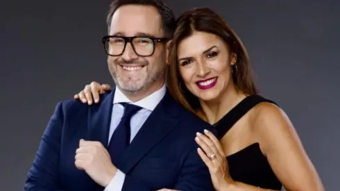 Eduardo Fuentes e Ivette Vergara, los animadores del Festival de Olmué 2023.