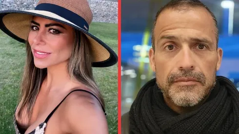 Marlene de la Fuente e Iván Núñez.