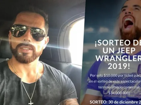 Daúd Gazale y la rifa de su Jeep: "Me metí en un lindo cachito"