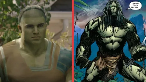 Skaar en She-Hulk y en los cómics.