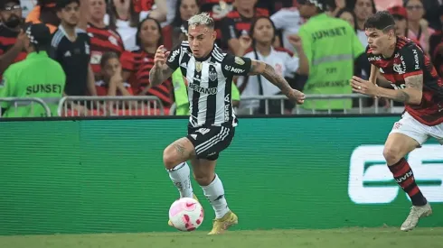 Solo Vargas se hizo presente en el duelo de chilenos entre el Flamengo y Atlético Mineiro, ni Vidal ni Pulgar fueron citados.
