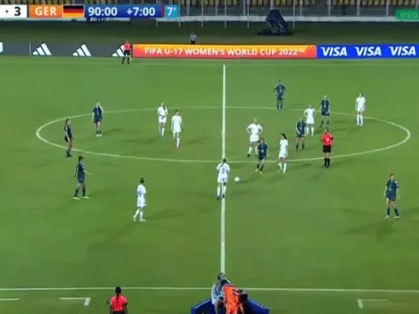 Impresentable pacto al final de Alemania vs. Nueva Zelanda