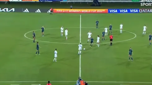 Pases entre compañeras y rivales sin intención de jugar: así terminó Alemania-Nueva Zelanda en el Mundial Femenino Sub 17.