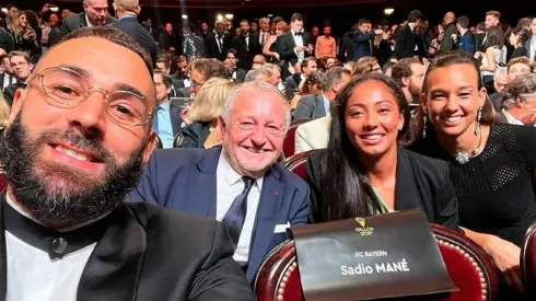 La selfie de Benzema y Endler