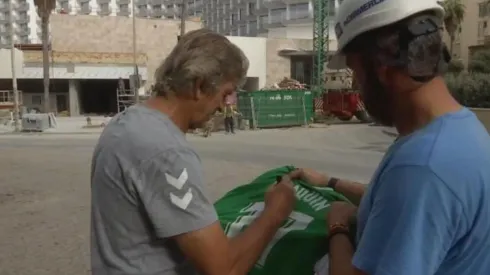 Pellegrini se robó las miradas en un tranquilo paseo del Betis por Cádiz antes de enfrentar al equipo de Tomás Alarcón.