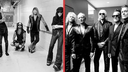 Mötley Crüe y Def Leppard.