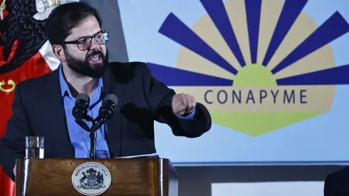 El Presidente Gabriel Boric vivió un incómodo momento en el Encuentro Nacional de la Pequeña Empresa.