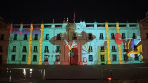 Cuenta regresiva para Santiago 2023 con show de luces en La Moneda.