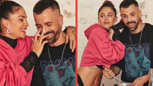 Greeicy y Mike Bahía
