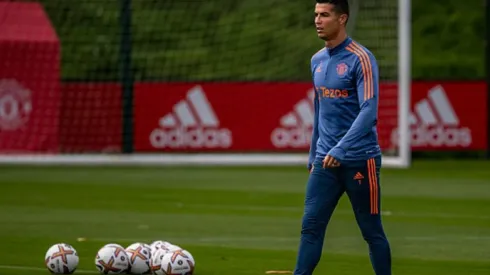 Ronaldo marginado en el United