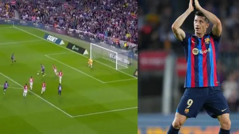 Lewandowski marcó un golazo en triunfo sobre Athletic Bilbao